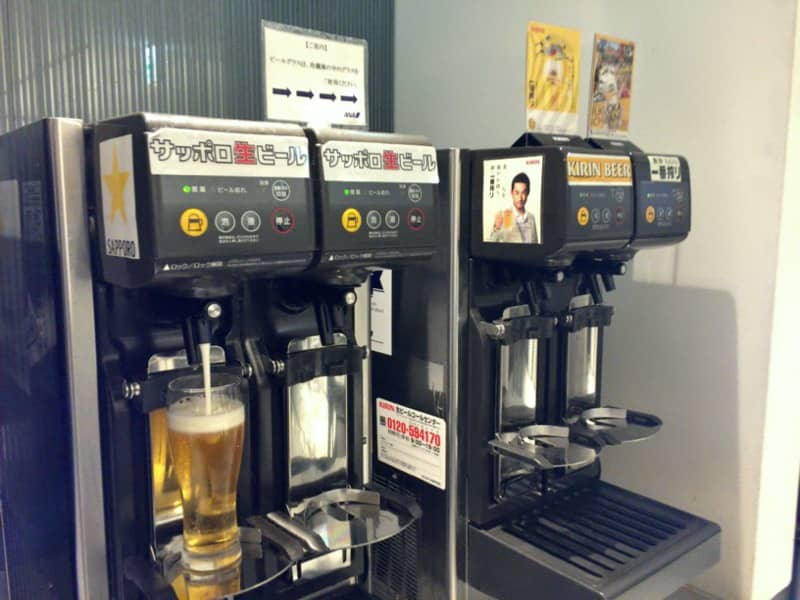 ANAラウンジビール
