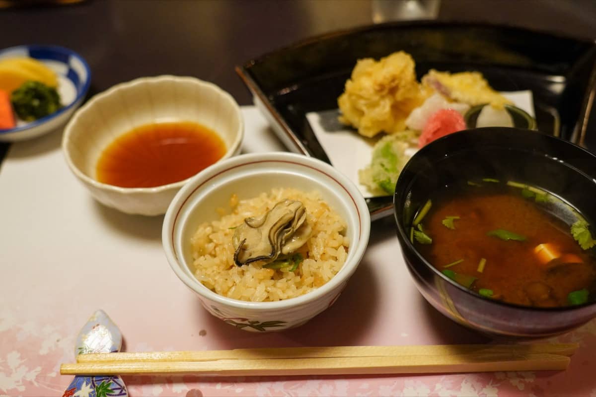 おんやど恵牡蠣ごはん