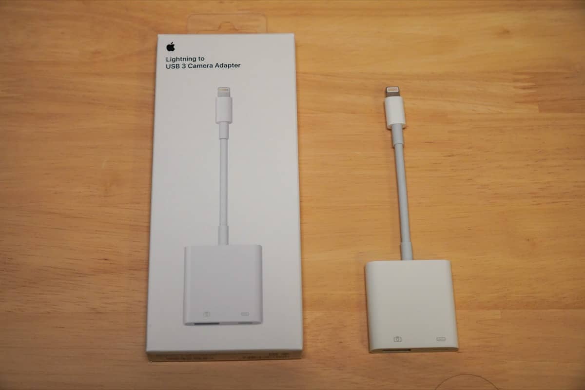 Lightning to USB 3 Camera Adapter