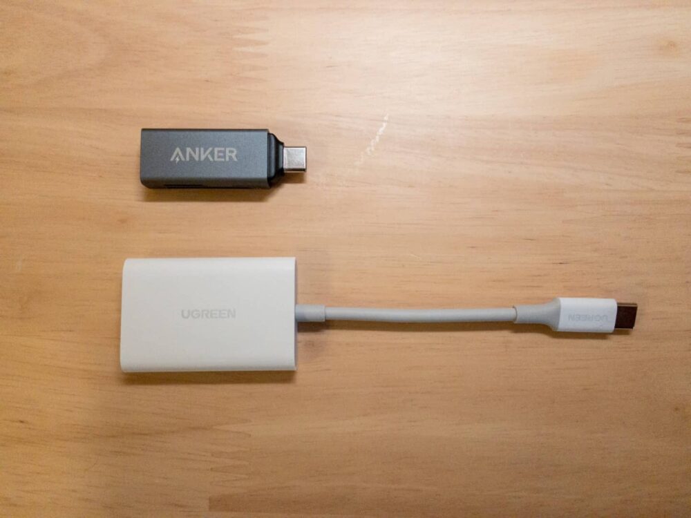 Anker USB-C 2-in-1 カードリーダー
