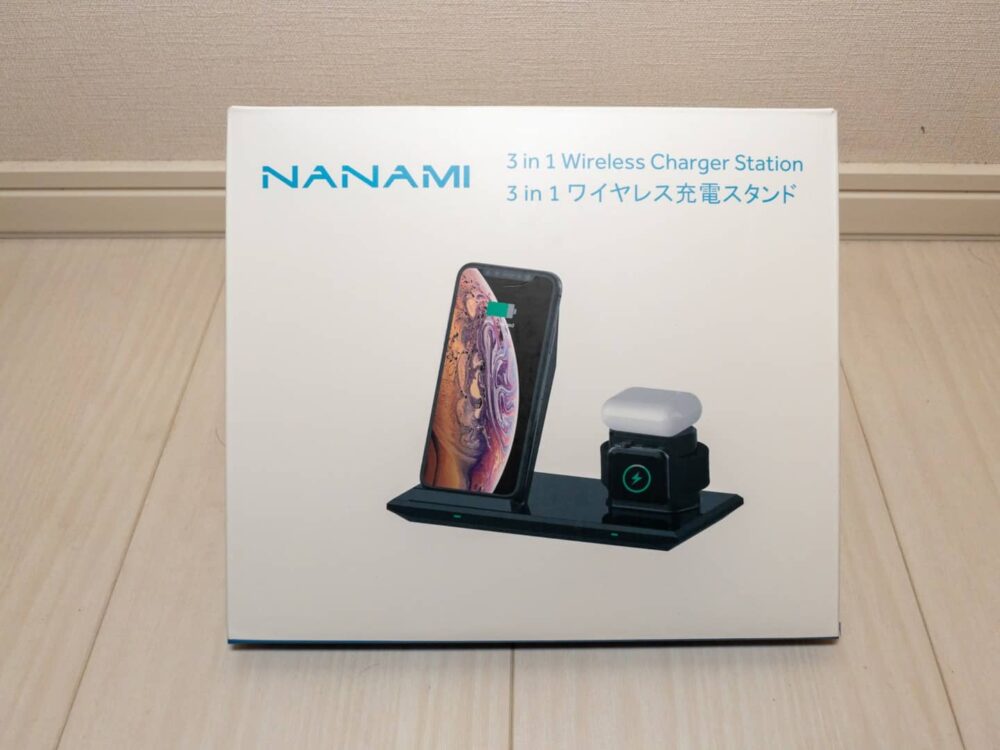 NANAMI ワイヤレス充電器 3in1